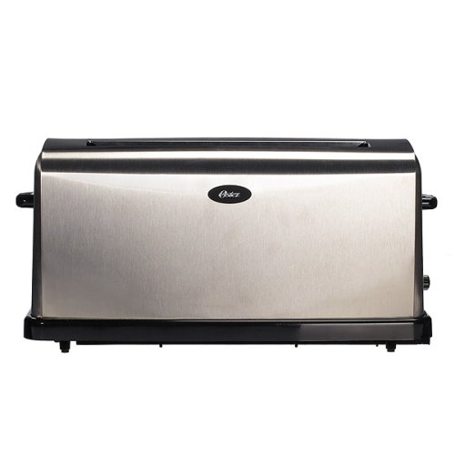 Childrens Toyshop  Kitchen & Housewares : Oster 4-Slice Long-Slot Toaster - Stainless Steel (6327)