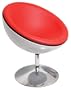 LumiSource Lunar Lounger, Red
