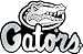 Florida Gators Silver Auto Emblem