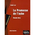 Etude sur Romain Gary La Promesse de l'aube