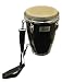 Signature Music Mini Conga with Tunable Head &amp; Shoulder Strap Congas 4721BK