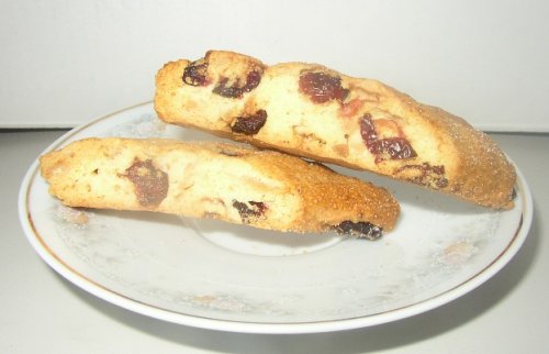 Childrens Toyshop  Gourmet Food : Low Carb Cranberry Almond Biscotti 8 Piece Bag By Peggy's Biscotti