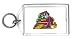 Keychain with man, driving, body, individuals, individual, mechanism, threshing, huma...