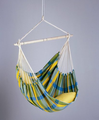 Amazonas AZ-203024 Brasil lemon Hängesessel, Belastbarkeit 120kg, Liegefläche 160 x 130cm