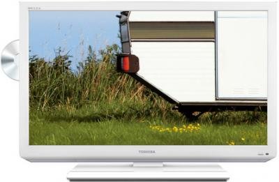 Toshiba 22 INCH HD LED TV with built in DVD Player