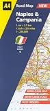 Naples and Campania (AA Road Map Italy)
