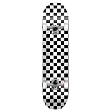 Speed Deamons White Check Combo Mini Complete Skateboard (7 Inches Wide)