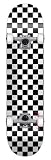 Speed Deamons White Check Combo Mini Complete Skateboard (7 Inches Wide)