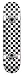 Speed Deamons White Check Combo Mini Complete Skateboard (7 Inches Wide)