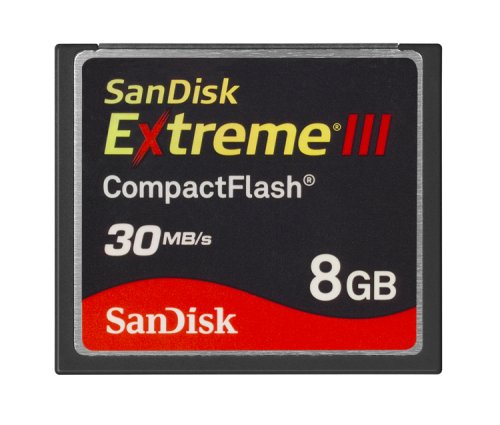SanDisk SDCFX3-008G-A31 8GB Extreme III CF Card