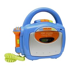 Idena 6803320 - Kassettenrecorder mit Mikrofon zum Mitsingen