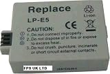 LP-E5 Battery For Canon EOS 450D & 1000D