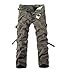 Men's Cotton Casual Military Army Cargo Camo Combat Work Pants (US:36 / Tag Asia 38, Army Green)