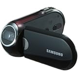 Samsung SMX-C10 Touch of Color Camcorder with 10x Optical Zoom (Red)