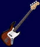 NEW FENDER STARCASTER JAZZ BASS J4 ELECTRIC BASS GUITAR
