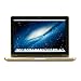 GMYLE(R) Hard Case Metallic Color for MacBook Pro 13 inch with Retina display - Metallic Champagne Gold Rubber Coated Hard Shell Case Cover with Black bottom case (Not Fit For Macbook Pro 13)