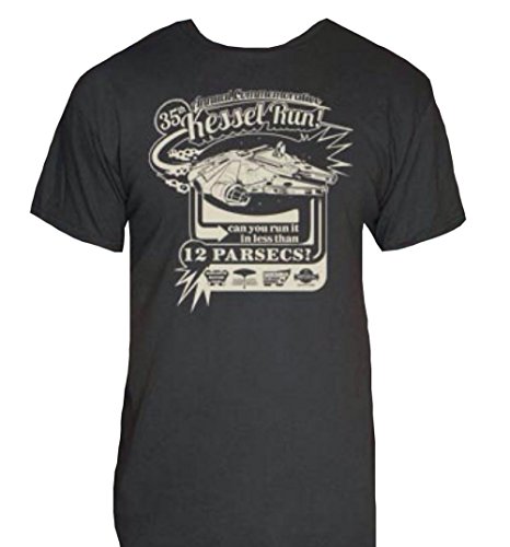 New Kessel Run T-Shirt-Star Wars Millenium Falcon Novelty Shirt