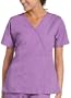 Dickies Women's Everyday Scrubs (EDS) Mock Wrap 2 Pocket Empire Waist Top