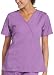 Dickies Women's Everyday Scrubs (EDS) Mock Wrap 2 Pocket Empire Waist Top