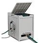 No Crank RS12581 Crate 125-Foot Water Powered Retractable Garden Hose Reel