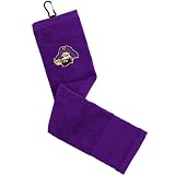 NCAA East Carolina Face/Club Embroidered Towel
