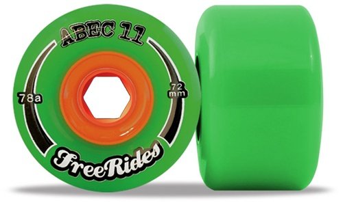 Abec 11 skateboard wheels Classic Freerides - 72mm/78a On Sale