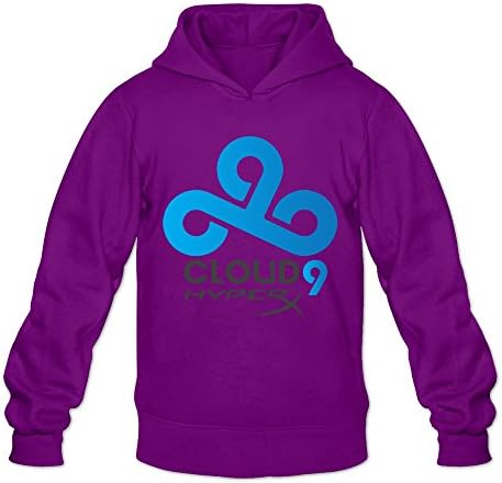 Men's Cloud9 Csgo HyperX Hoodie M Purple
