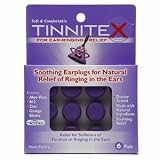 Tinnitex Soothing Earplugs for Natural Relief of Ringing in the Ears, 6 pr Tinnitex Soothing Earplugs for Natural Relief of Ringing in the Ears, 6 pr