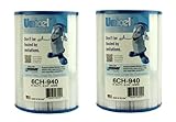 2 New Unicel 6CH-940 Waterway Vita Aber Spa Filter Replacement Cartridges 6CH940