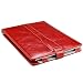 M-Edge Platform Leather Kindle Jacket (Fits 6" Display, 2nd Generation Kindle), Marbled Red