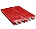 M-Edge Platform Genuine Leather Kindle Jacket (Fits 6" Display, Latest Generation Kindle), Marbled Red