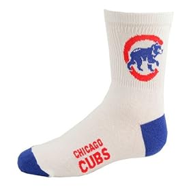 Chicago Cubs Youth White (501) 7-9 Socks