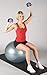 j/fit 85cm Stability Exercise Ball (Black)