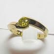 14K Yellow Gold Yellow Diamond Ring