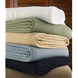 Lauren Ralph Lauren "Estate" Cotton Blanket, Twin