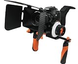 DSLR Rig Shoulder Support RL02MSET O Rig Mount Stabilizer Matte Box Follow Focus Set for Nikon Canon