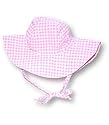 Flap Happy Pink Gingham Floppy Sun Hat, Hats, Baby girl
