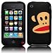 Online - iPhone 3G 3GS Black Protective Silicone skin case cover Paul Frank - PF11  from Online with a full warranty.