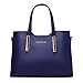 Fashion Road Genuine Leather Womens Shoulder Bags Top-Handle Handbag Tote Purse Bag Dark Blue