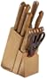 Farberware Classic 13-Piece Fine Edge Knife Set with Wood Block