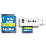 ByteStor Carte m�moire SDHC Class 6 + Lecteur de cartes USB 4 Gopar ByteStor