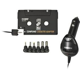 Coby CA-706 CD MD MP3 Car Kit Adapter by Coby