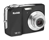 Kodak EasyShare C182 Digitalkamera (12,4 Megapixel, 3-fach opt. Zoom, 7,6 cm (3 Zoll) Display) schwarz - 