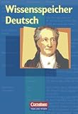 Produkt-Bild: Wissensspeicher: Deutsch: Nachschlagewerk