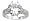 925 Sterling Silver Brilliant Cut CZ Ring- SIZE 5