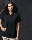 Munsingwear Ladies Ultimate Anti-Stain Tipped Sport Shirt