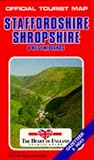 Staffordshire and Shropshire (Official Tourist Map)