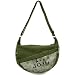 New Lady's Fashion Canvas Shoulder Bag Women Army Green