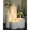 3x6 Pillar Candle (White Unscented) - 3x6-Unscented