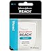 REACH Unflavored Waxed Dental Floss, 55 yds (Pack of 12)